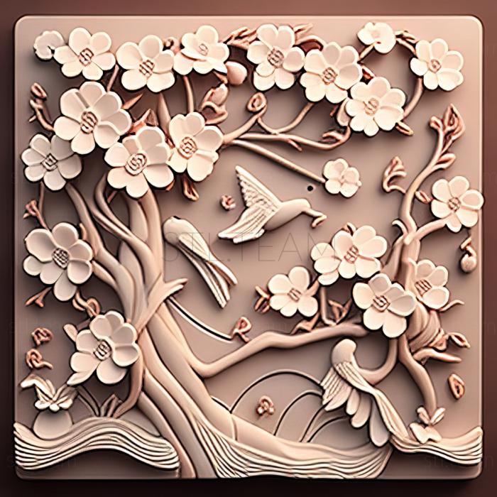 Картины st cherry blossoms